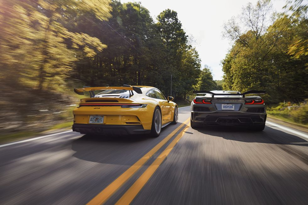 Wail Tale: 2023 Chevrolet Corvette Z06 vs. 2022 Porsche 911 GT3