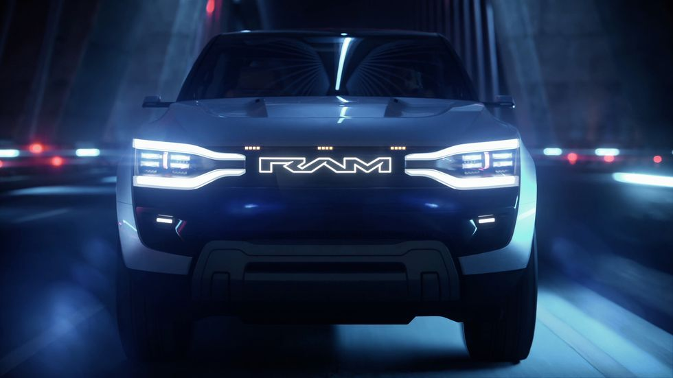 Ram Gives Dealers a Preview of Mid-Size EV Pickup Concept: Report