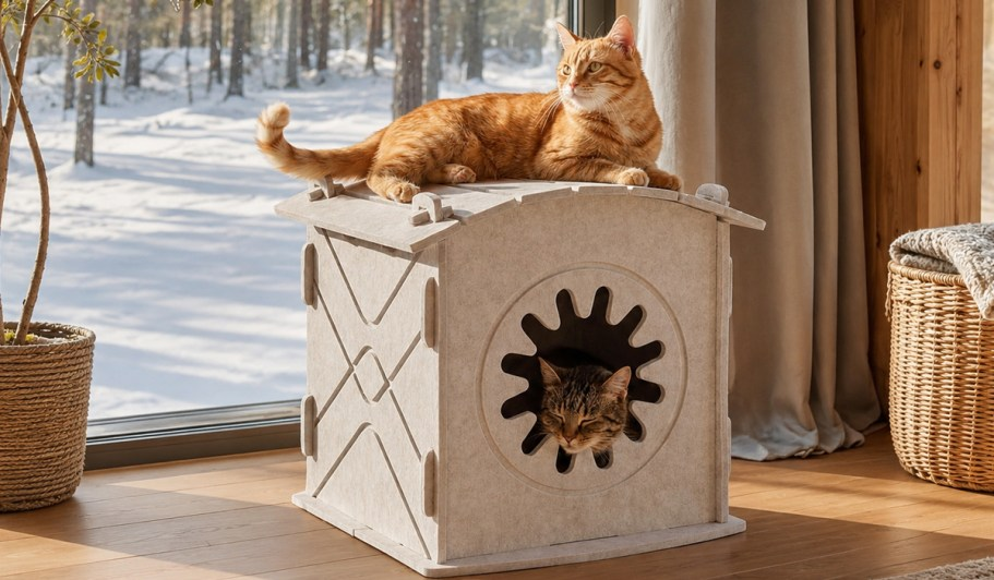 Foldable Cat House Just $13.64 on Amazon (Reg. $25)