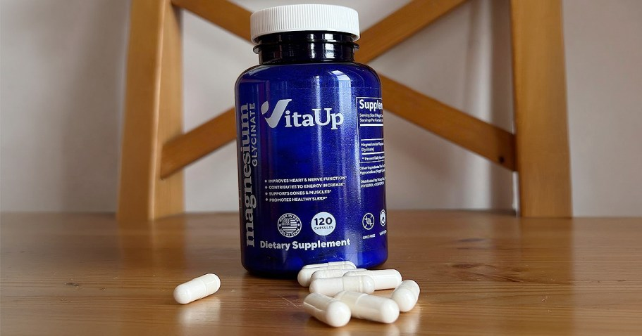 VitaUp Magnesium Sleep Support 2-Month Supply Only $13.46 Shipped on Amazon