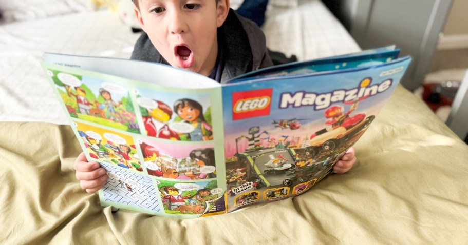 Free LEGO Magazine Subscription – No Credit Card Needed (Perfect for Kids Ages 5-9)