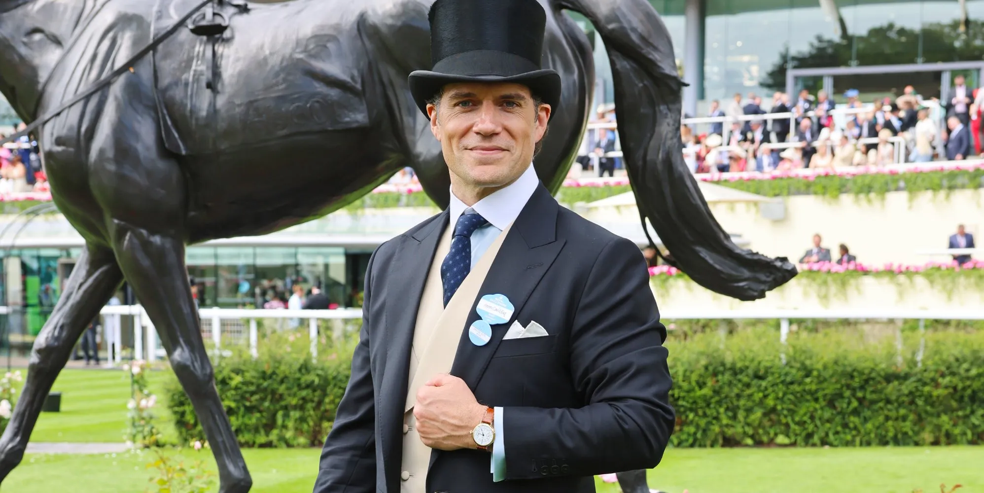 Henry Cavill’s bulge steals the show at Royal Ascot: ‘We all saw it!’