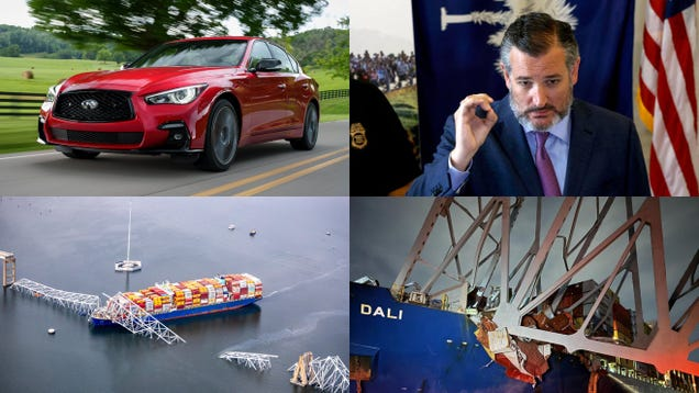 Baltimore Bridge Collapse, Ted Cruz's Feelings Require Police Detail And More In This Week's Best New Posts