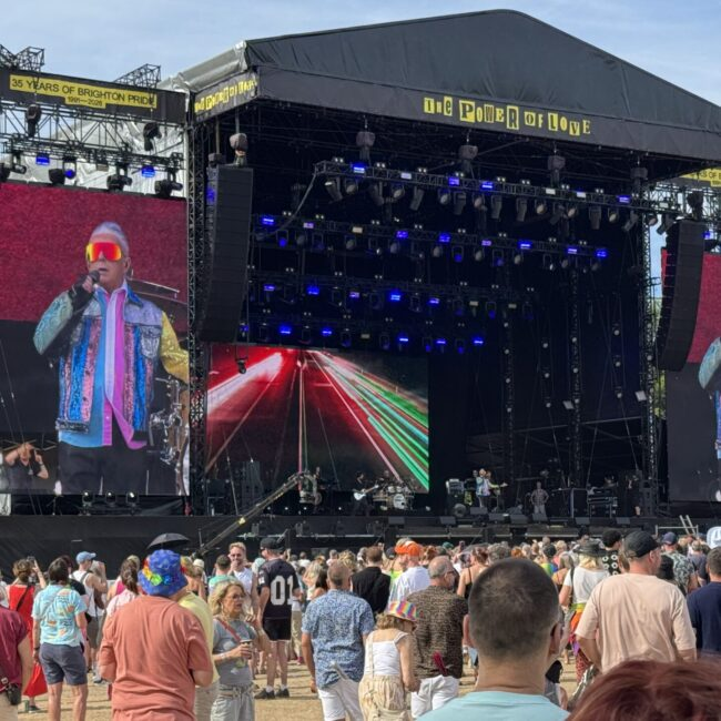 Queerguru’s David Allen reports from BRIGHTON PRIDE 2026 the largest event of its kind in the UK