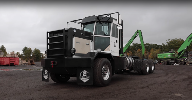 This Hybrid Semi Truck Named After Edison's Snuff Film Elephant Might Change The Trucking Industry