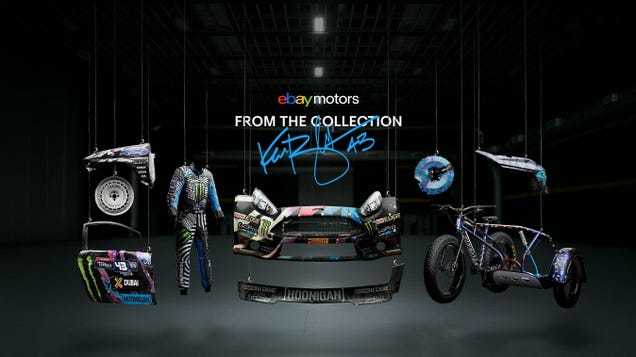 Ken Block Wrecked A Bunch Of Stuff Filming Gymkhanas And Now You Can Buy Some Of It For Charity