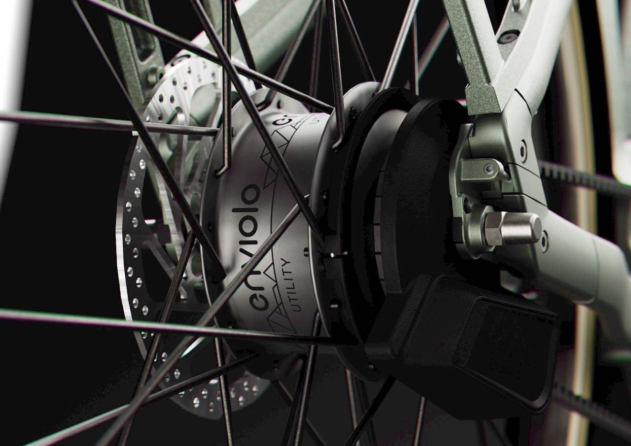 Heavy, Powerful eBike? The Enviolo Utility Hub with Continuously Variable Transmission Can Take It