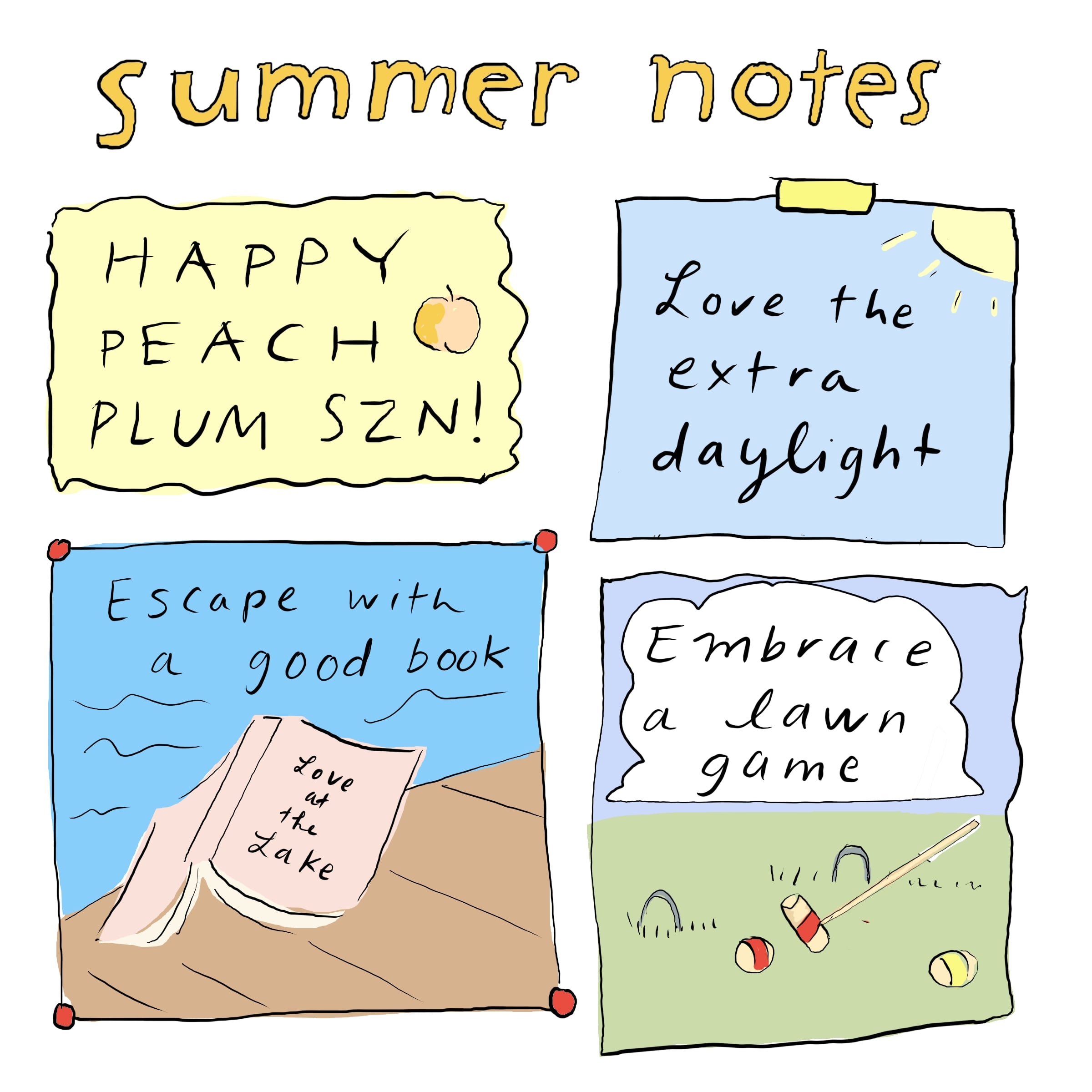 Summer Notes