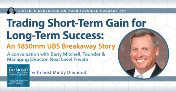 The Diamond Podcast for Financial Advisors: An $850M UBS Breakaway Story