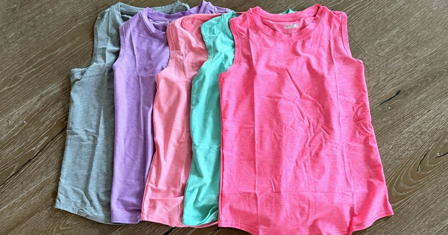 Kids Tank Tops 5-Packs Only $8.99 on Amazon (Just $1.90 Each!)