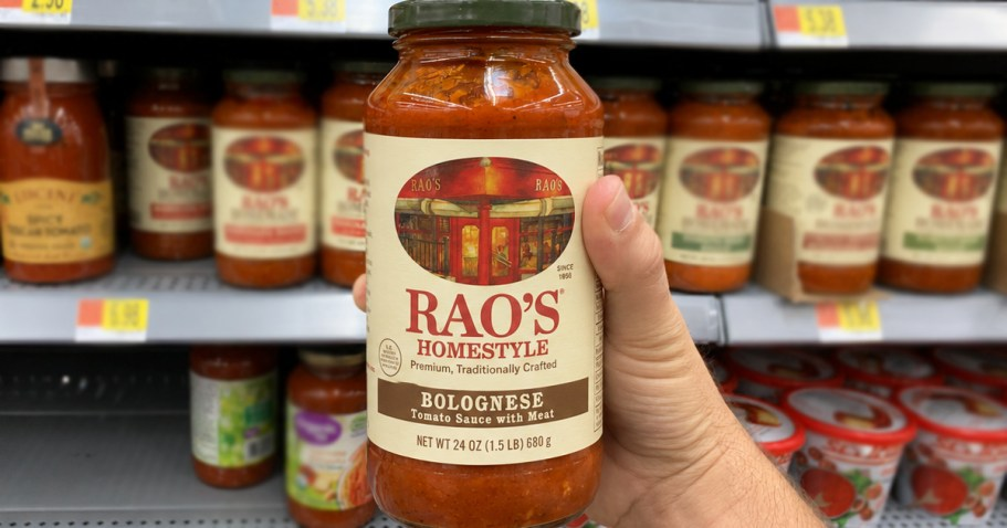 Rao’s Pasta Sauce Only $5 Shipped on Amazon