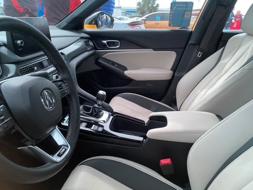 2023 Acura Integra's Interior Spotted Looking Similar to the Civic's
