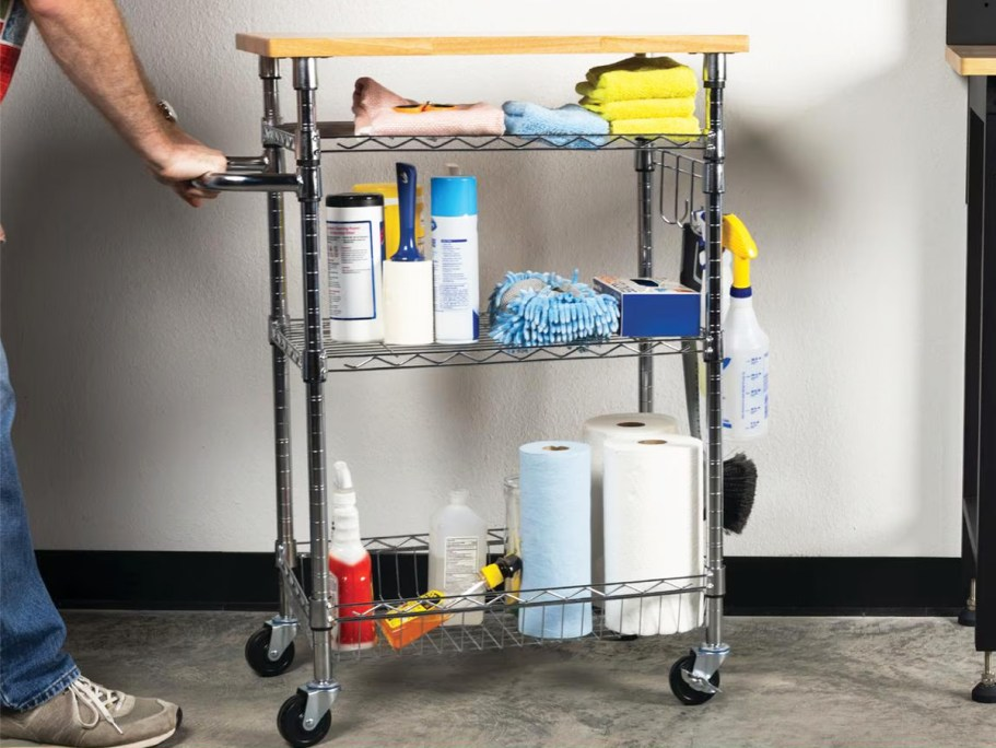 Rubbermaid 3-Tier Utility Cart Just $35.99 Shipped on Walmart.com (Reg. $53)