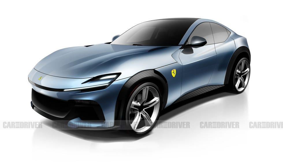 Ferrari's First SUV Is Nigh and a V-12 Engine Looks Likely