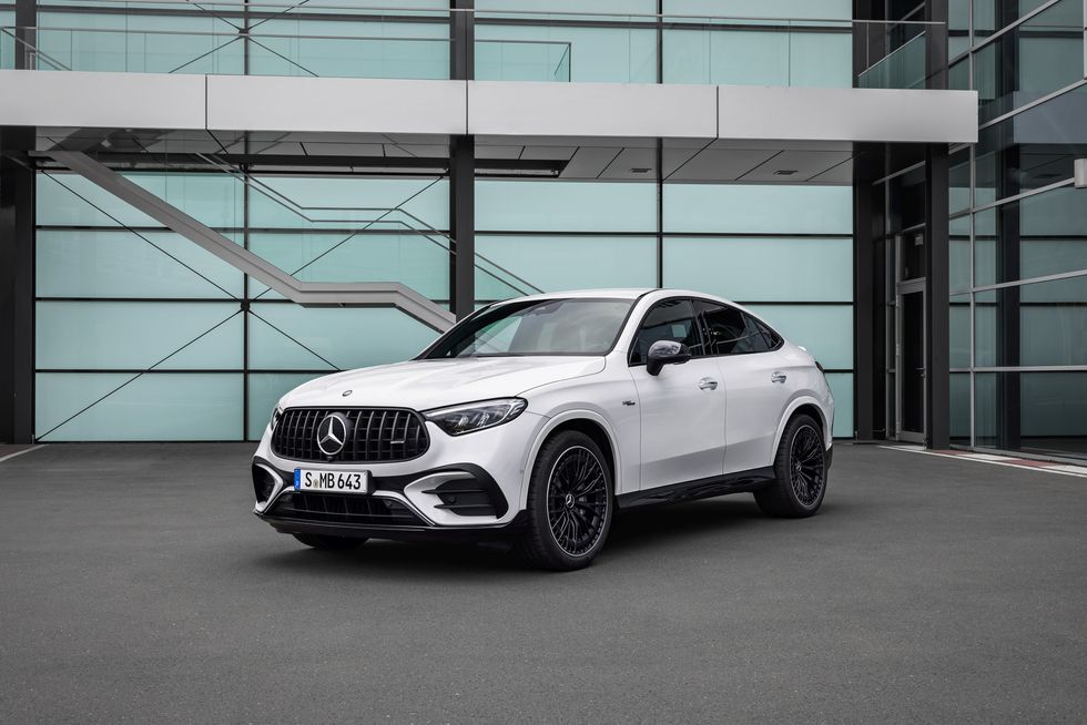 2024 Mercedes-AMG GLC43, GLC63 S Coupes Revamped with Turbo Fours
