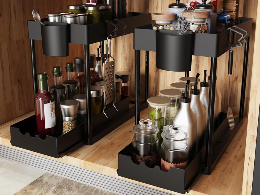 Under Sink Organizers 2-Pack Only $9.49 on Amazon (Reg. $17)