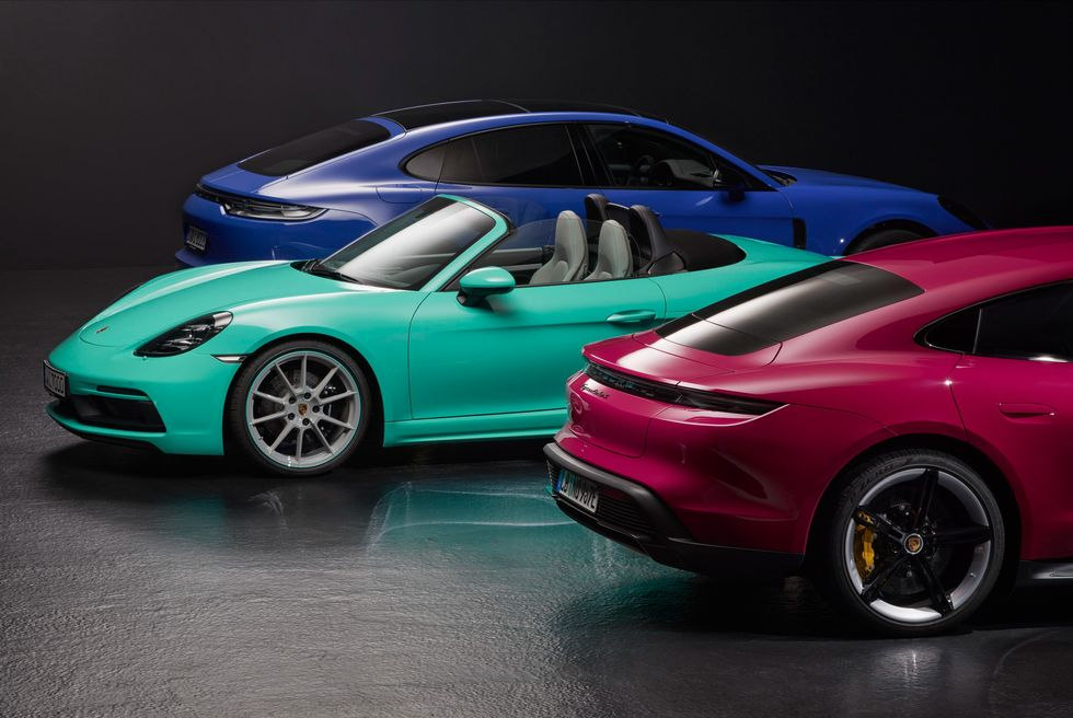 Porsche Expanding Paint to Sample Choices to over 160 Colors