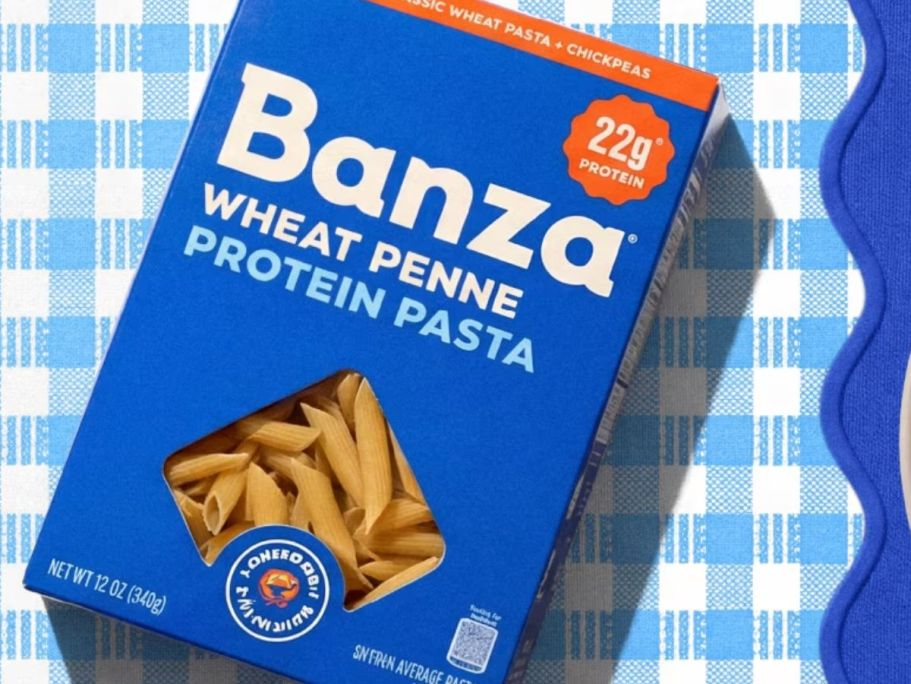 FREE Banza Wheat Protein Penne Pasta Box After Walmart Cash