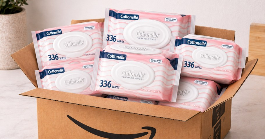 Cottonelle Flushable Wipes 8-Pack Just $8.89 Shipped on Amazon (Reg. $16)