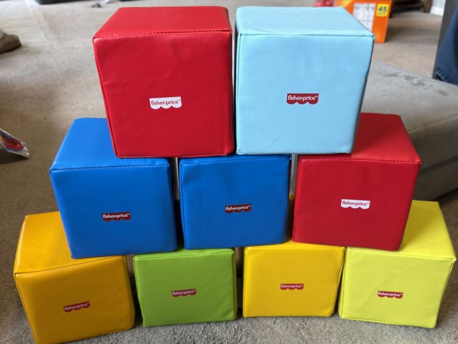 Fisher-Price Toddler Soft Foam Building Blocks Just $29.99 on Amazon (Reg. $50)