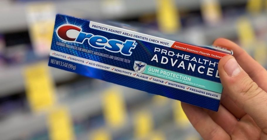 Crest Toothpaste, Toothbrushes, or Mouthwash Only 99¢ Each After CVS Rewards