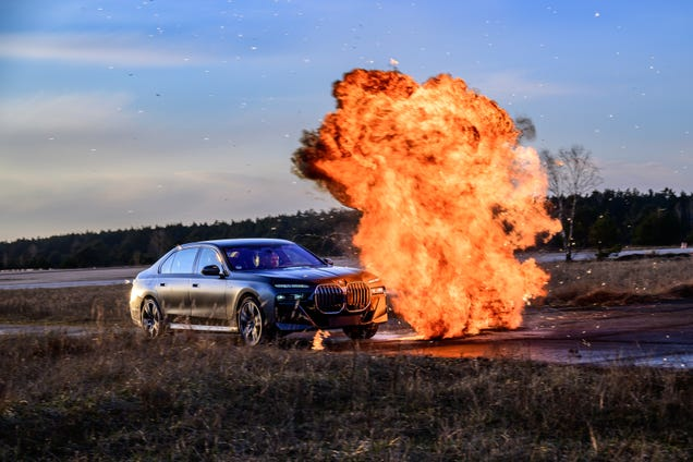 BMW's Armored Car Driving School Will Train You To Be The Transporter