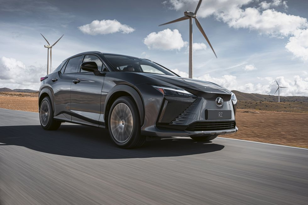 2023 Lexus RZ450e Revealed as a Racier, Ritzier Toyota bZ4X