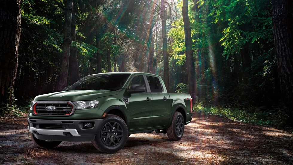 2022 Ford Ranger's New Splash Edition Colors Revealed