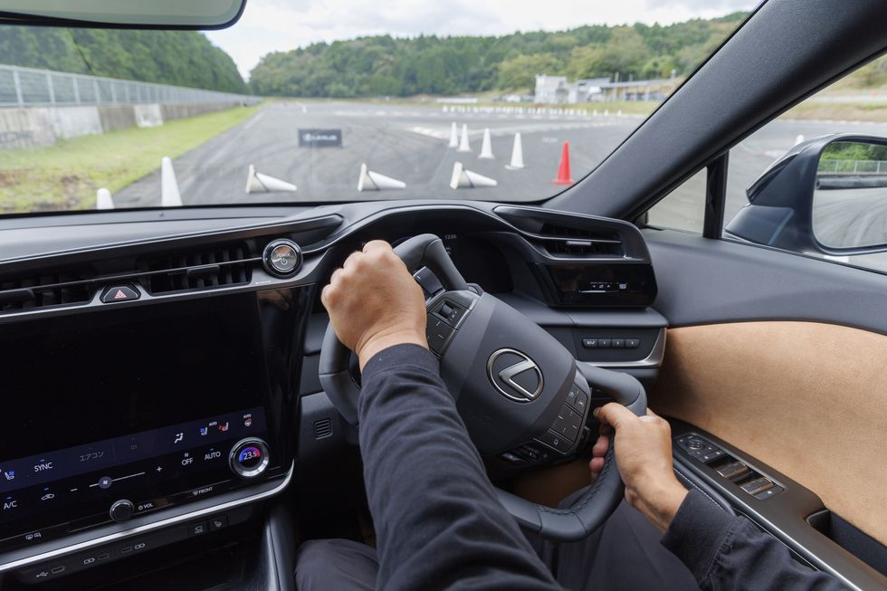 Lexus Continues to Hone Steer-by-Wire System, RZ Yoke Still a Year Away
