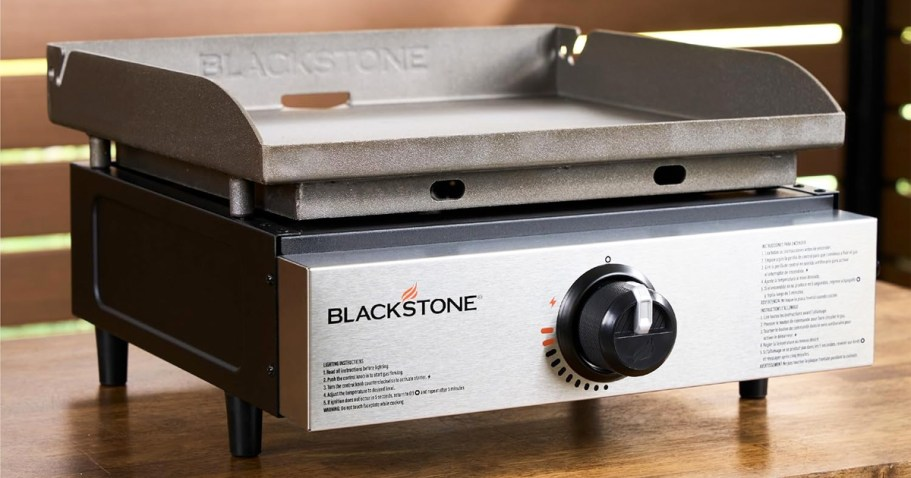 Blackstone Tabletop Griddle Only $85.50 Shipped on Amazon (Great for Camping & Tailgating)