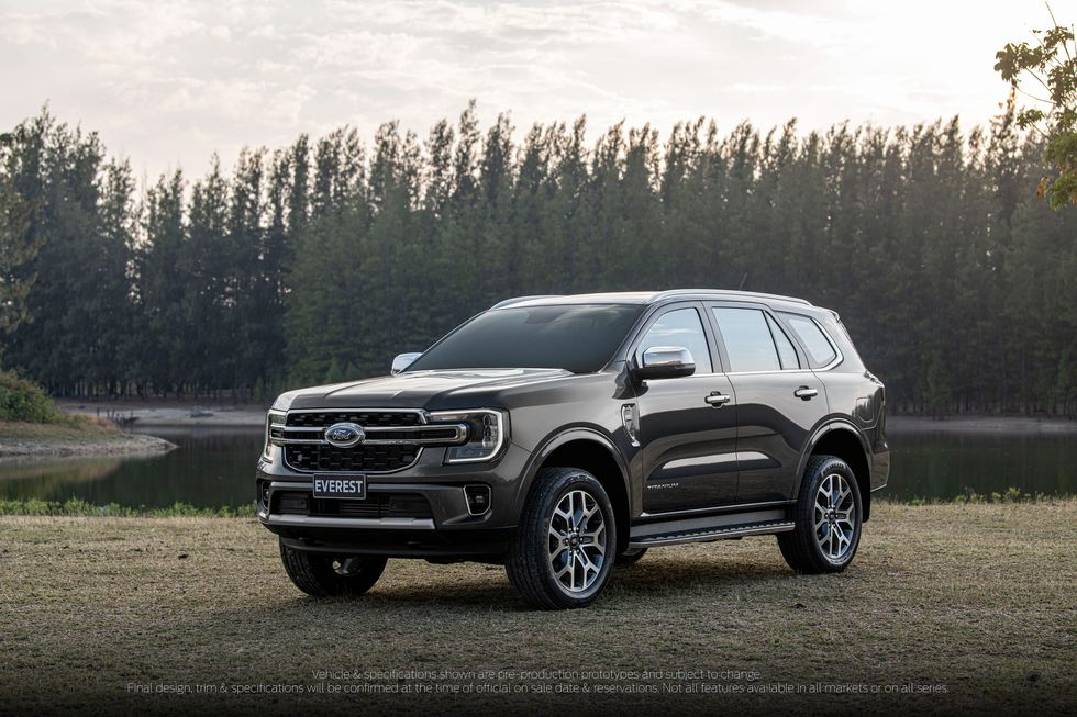 Ford Everest, SUV Based on Ranger, Debuts Everywhere but the U.S.