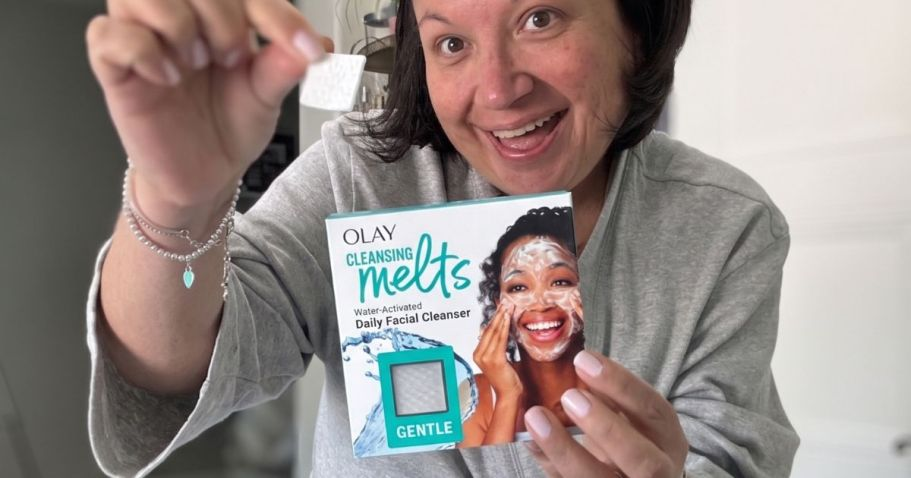 TWO Olay Cleansing Melts 32-Packs Just $11.96 Shipped on Amazon