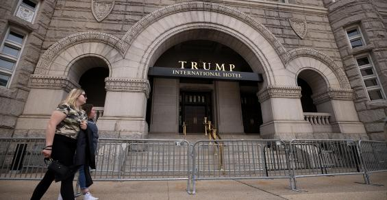 Trump’s Washington Hotel to Be Sold, Renamed Waldorf Astoria