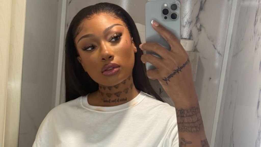 Megan Thee Stallion’s Plunging Dress Takes the Low-Cut Trend to a Scandalous New Level