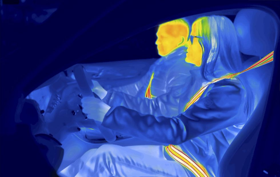 Imagine a Heated Seatbelt That Lets You Turn the Heat Down in Your EV