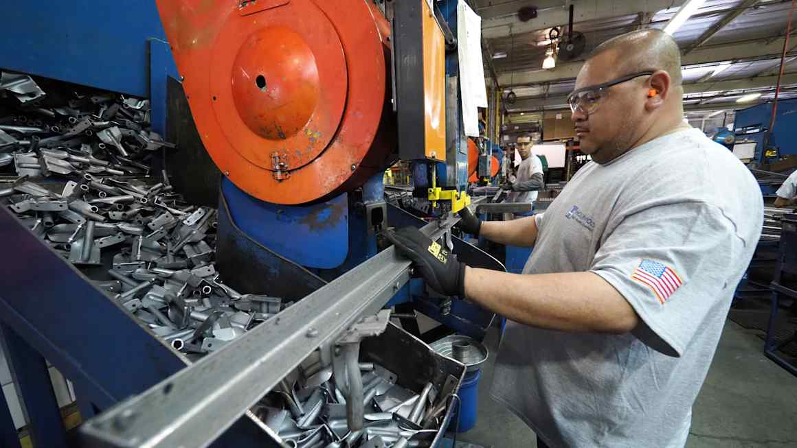 US manufacturing jobs fall at fastest rate since the pandemic