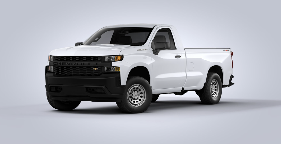 2022 Chevy Silverado, GMC Sierra Get Base Two-Door, Standard-Bed Models