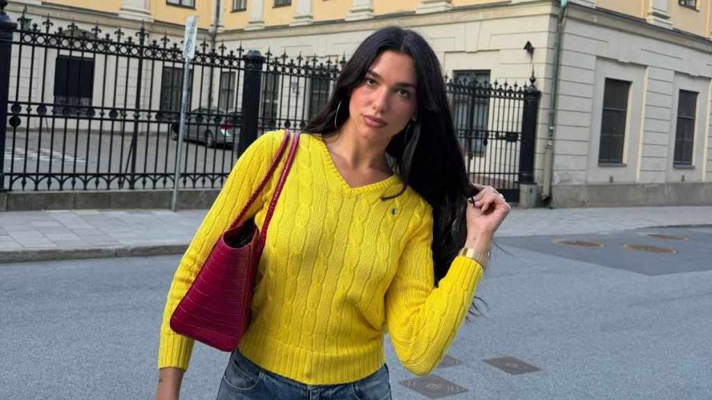 Dua Lipa’s Blinding Rabanne Micro Minidress Rides up Her Thighs