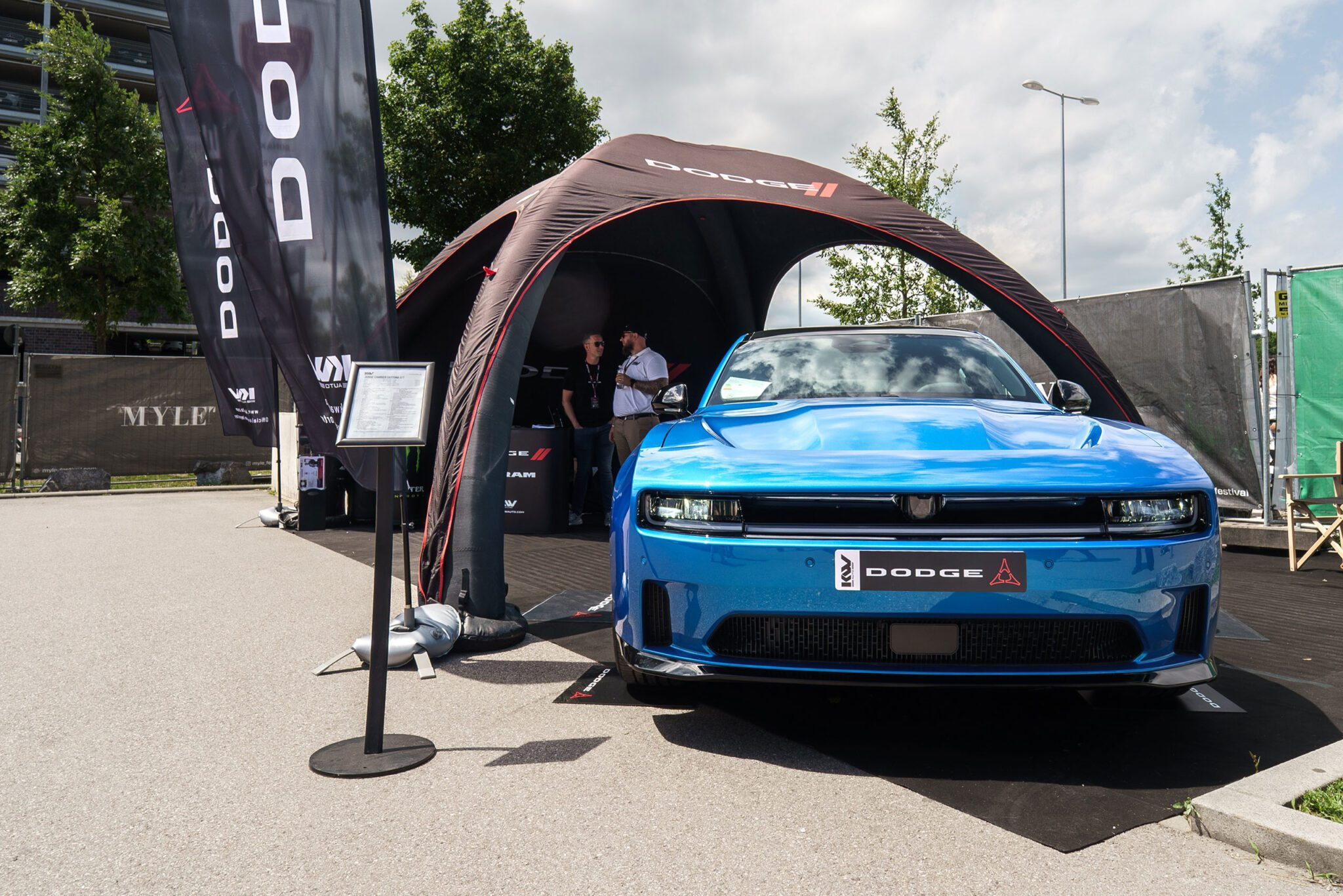 Dodge Charger makes European debut in Munich at Myle