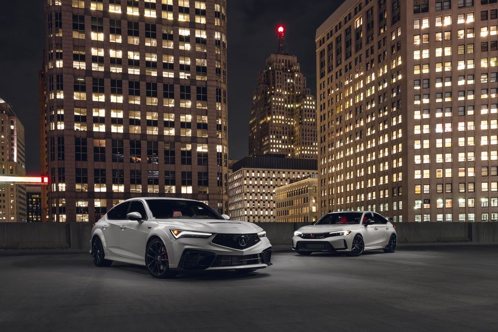 Fraternal Twins: 2024 Acura Integra Type S vs. 2023 Honda Civic Type R