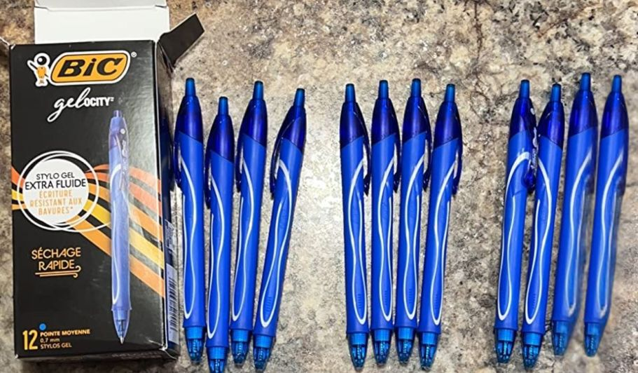 BIC Gel Pens 12-Count Just $4.90 Shipped on Amazon (Reg. $20)