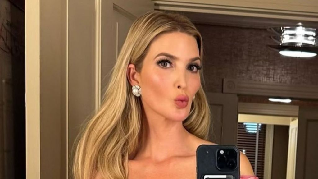 Ivanka Trump’s Plunging Micro Minidress Rides High up Her Thighs