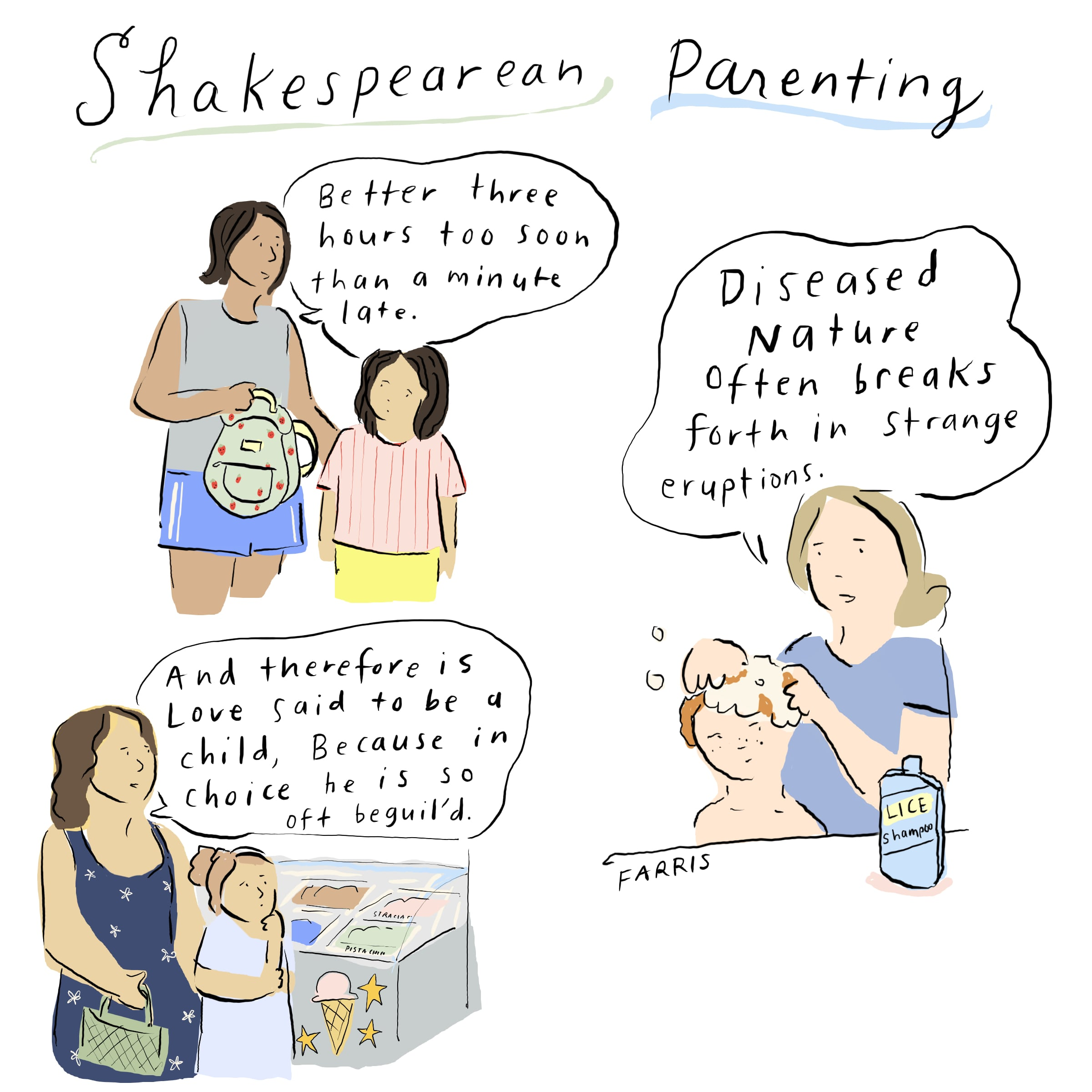 Shakespearean Parenting