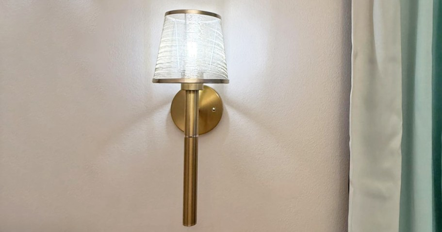 Battery-Operated Wall Sconces 2-Pack Only $29.99 Shipped on Amazon (Just $15 Each)