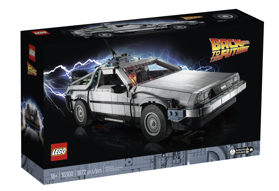 Lego to Release New, Bigger 'Back to the Future' DeLorean Set
