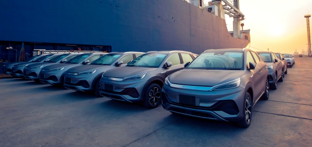 BYD closes the export gap with Chery, hits BEV sales record