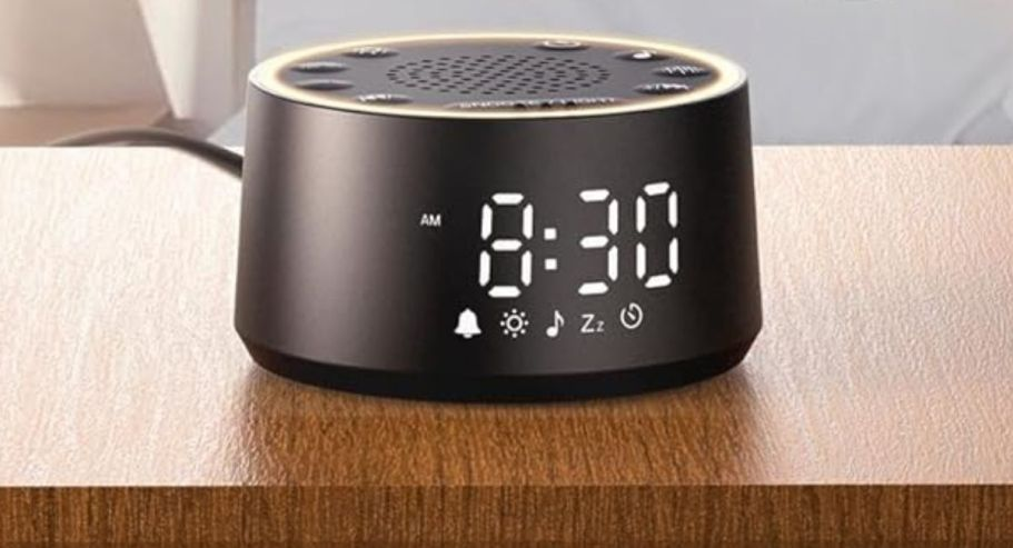 Dreamegg Alarm Clock & Sound Machine Just $14 Shipped for Amazon Prime Members (Reg. $30)