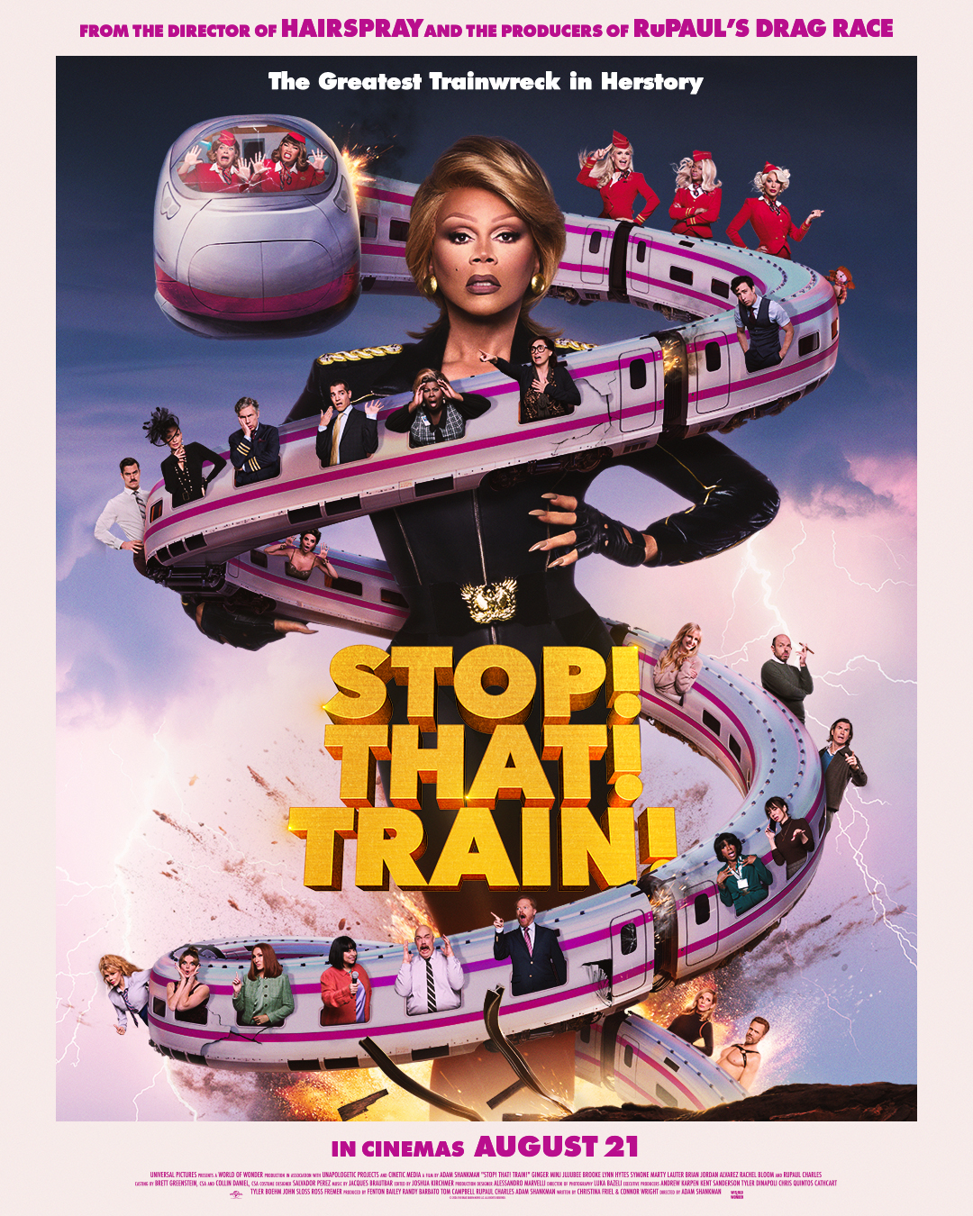Brooke Lynn Hytes on queer joy, success and Stop! That! Train! cast: ‘I had to mud wrestle Jimbo for the role’