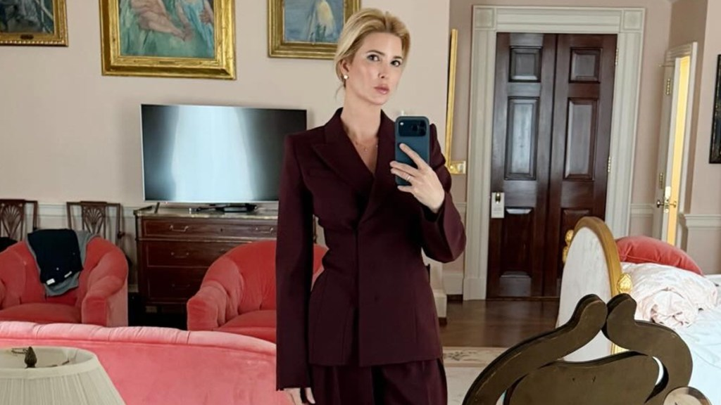 Ivanka Trump Is an Icon in Plunging Thigh-Grazing Fringe Dress