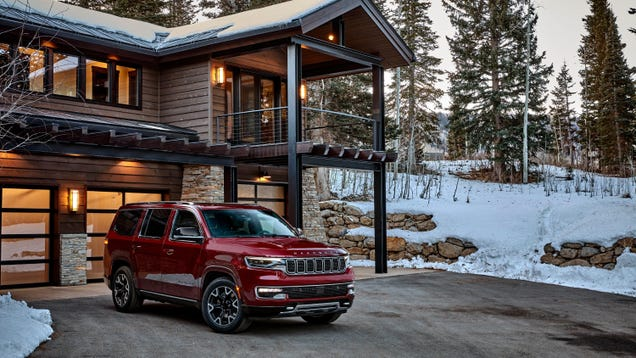 You Might Get Better Gas Mileage In The Jeep Wagoneer As The V8's Have Been Dropped For 2024
